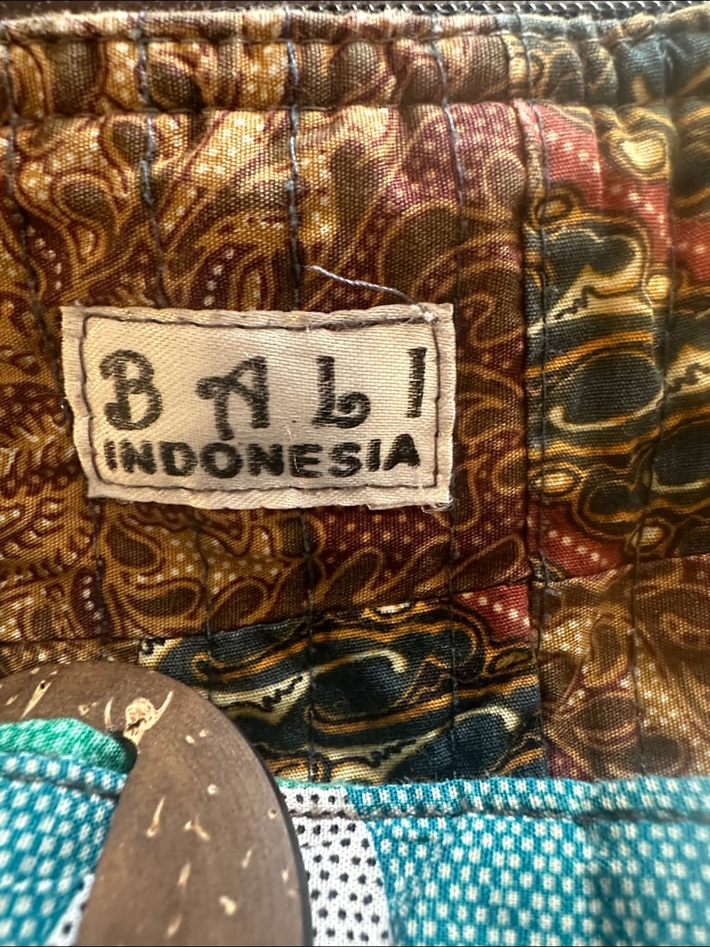 Patchwork tote bag. - Picture 3 of 8